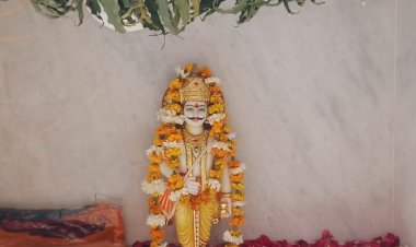 भीलवाड़ा में हुई श्री चित्रगुप्त भगवान की मूर्ति स्थापना