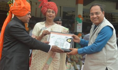 राजस्थान सरकार जिला प्रशासन कोटा द्वारा स्वतंत्रता दिवस सम्मान समारोह में सम्मानित