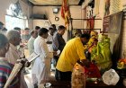 महासभा कोटा द्वारा यम द्वितीया पर भगवान श्री चित्रगुप्त जी एवं कलम दवात का पूजन विधि विधान से  किया